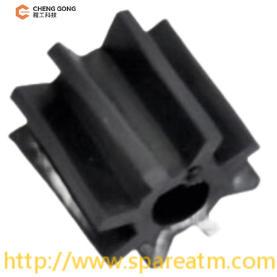 5.7*15.4*13.5 NCR S2 Carriage Rubber Gear 8 Denti Per NCR Parti di ricambio Componenti Materiale plastico