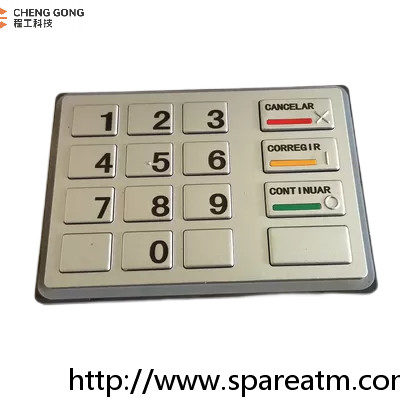 Parti di ricambio di tastiera ATM EPP5 originale russa 49-216686-000E